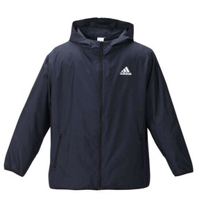 adidas ビッグサイズ メンズ ウーブンフードジャケット ダークネイビー  3XO 4XO 5XO 6XO 7XO 8XO