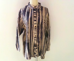 Button Shirt/Blouse Pintucked [S/S NEW]