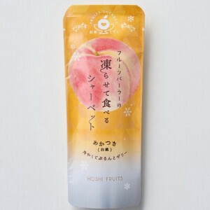 フルーツパーラーの凍らせて食べるシャーベット彩果しずくあかつき