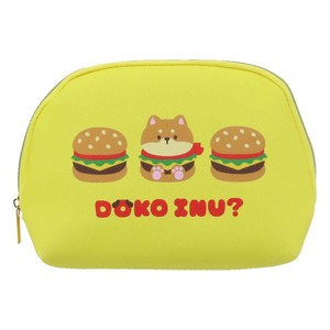 【ポーチ】ティッシュポーチ ドコイヌハンバーガー