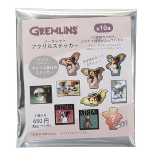 【ステッカー】グレムリン シークレットアクリルステッカー全10種