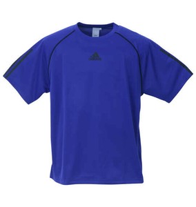 adidas ビッグサイズ メンズ 半袖Tシャツ ルシドブルー  3XO 8XO