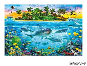 ジグソーパズル　マリンアート　スマイルアイランド　1000ピース　1000-890