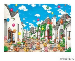 ジグソーパズル　芳岡ひでき　アルベロベッロ キャッツ　500-316