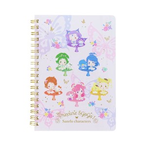 【ノート】Yes!プリキュア5GoGo!xサンリオ WリングノートB6 A