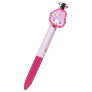【ボールペン】マイメロディ マスコット付き4色ボールペン カオハナマイメロ