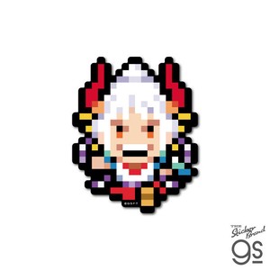 ピクセルワンピースステッカー ヤマト キャラクター ONEPIECE 漫画 アニメ OPX103