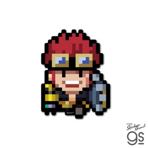 ピクセルワンピースステッカー キッド(討ち入り衣装) キャラクター ONEPIECE 漫画 アニメ OPX107