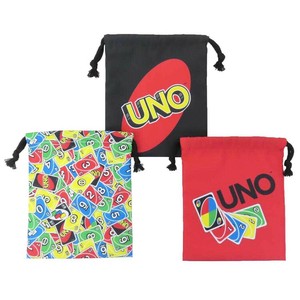 【巾着袋】UNO ウノ 巾着S 3枚セット