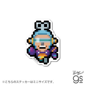 ピクセルワンピースステッカーミニサイズ フランキー(エッグヘッドver.) キャラクター ONEPIECE OPX098S