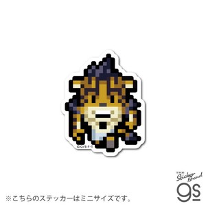 ピクセルワンピースステッカーミニサイズ ルッチ(エッグヘッドver.) キャラクター ONEPIECE グッズ OPX126S