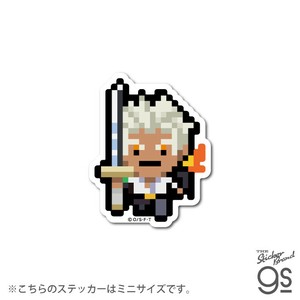 ピクセルワンピースステッカーミニサイズ S-ホーク キャラクター ONEPIECE アニメ 公式 グッズ OPX130S