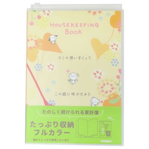 【マザーグッズ】てるてる天使 B5家計簿 花