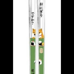 【しばたさん】【新商品】オニギリデスカ　クリア箸