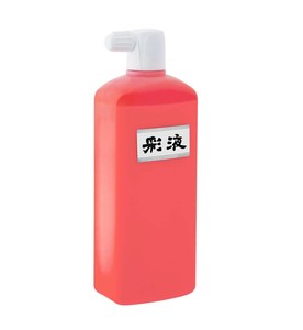 墨運堂 彩液　赤　500ml　15613