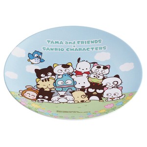 【公式】 薄肉メラミンプレート 【タマ＆フレンズ×サンリオキャラクターズ】 スケーター