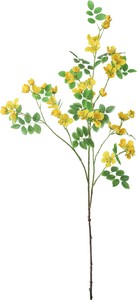 【造花】ヤマブキブランチ　ラベンダー　FBC-8237LAV