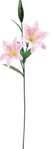 【造花】カサブランカ×2　ホワイト　FF-3089W