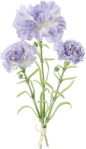 【造花】カーネーションバンチ　グリーン　FG-5309GR