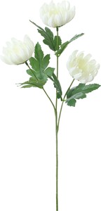【造花】マム×3　ホワイトイエロー　FS-7960W/Y