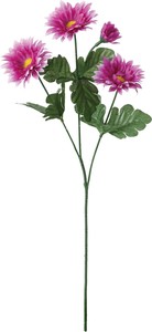 【造花】デージーマムスプレー　ダークピンク　FS-7964D/P