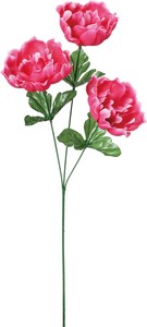 【造花】ピオニー×3　ピンク　FS-8364P