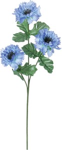 【造花】スカビオサ×3　イエロー　FS-8372Y