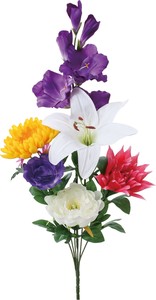 【造花】仏花ブッシュLL グラジオラス