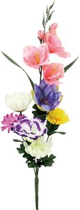 【造花】仏花ブッシュL グラジオラス