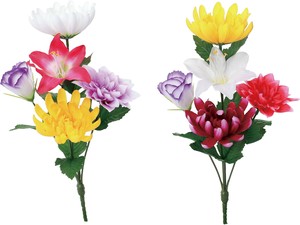 【造花】仏花ブッシュS マムリリー