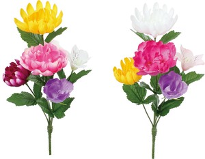 【造花】仏花ブッシュS マムピオニー