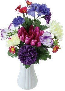 【造花】仏組花アレンジマム