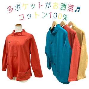 T 恤/上衣 Design 蝙蝠袖 棉