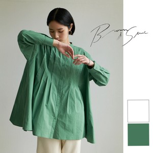Button Shirt/Blouse Flared Shirt Tuck