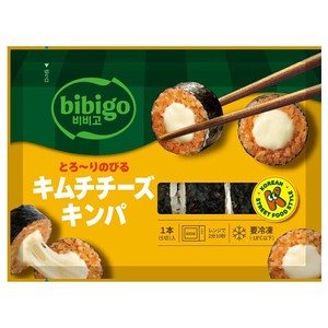 冷凍 bibigo とろ〜りのびる キムチチーズキンパ(ハーフ) 125g 韓国風のり巻 冷凍出荷