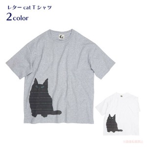 レターcat Tシャツ