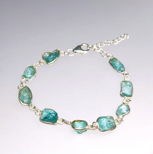 Glass Bracelet Jewelry silver