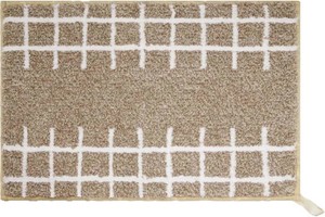 OKATO Bath Mat Beige Bath Mat 40 x 60cm