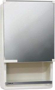 ミラーキャビネット収納 縦51×横30.5×奥行13.3cm アイボリー TW-T350N 東プレ