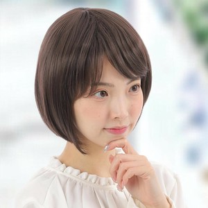 【医療用ウィッグ】 ボブ ショートスタイル アジャスターによるサイズ調節付 フルウィッグタイプ