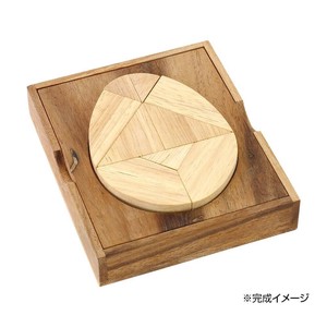 ウッドパズル オーバル 10719850034