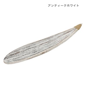 パームリーフインセンスホルダー アンティークホワイト 10223841116