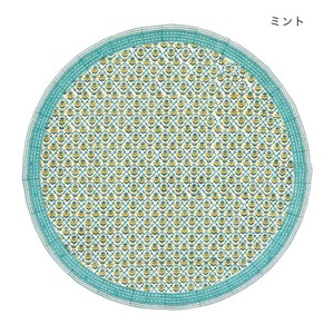 ラウンドクロス アマービレブロックプリント ミント 11724882023