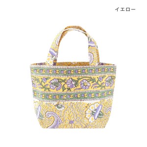 キャンバスバッグ クーシーブロックプリント S イエロー 11723750287