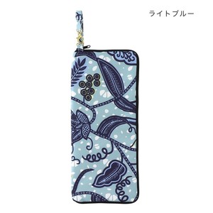 傘カバー アフリカンプリント ライトブルー 37724023044