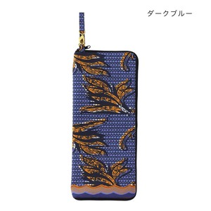 傘カバー アフリカンプリント ダークブルー 37724023045