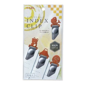 【カール事務器】クリップ インデックスクリップ・縁起物シリーズ