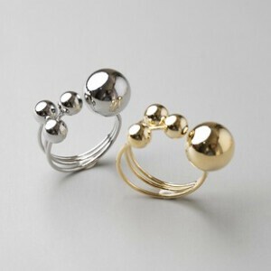 Silver-Based Plain Ring