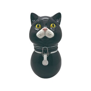 キャットセラミック　キャニスター/容器　猫　キッチン　小物入れ