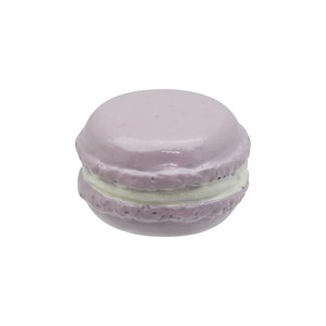 ノーティー　ミニマスコット　スイーツ　　マカロン　パープル　/オブジェ　飾り　ミニチュア